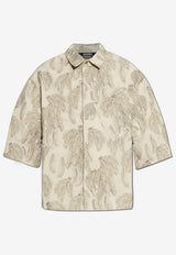 Jacquemus Patterned shirt Beige 255SH123 1748-1IE