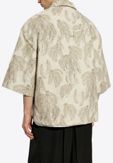 Jacquemus Patterned shirt Beige 255SH123 1748-1IE