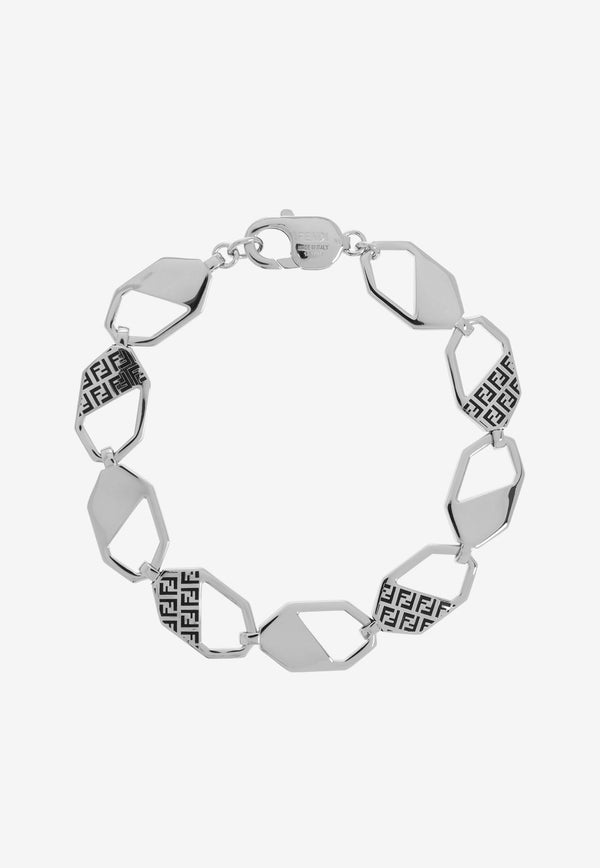 Fendi Brass Bracelet - Silver 7AJ941 B09-F0VD1