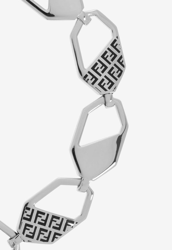 Fendi Brass Bracelet - Silver 7AJ941 B09-F0VD1