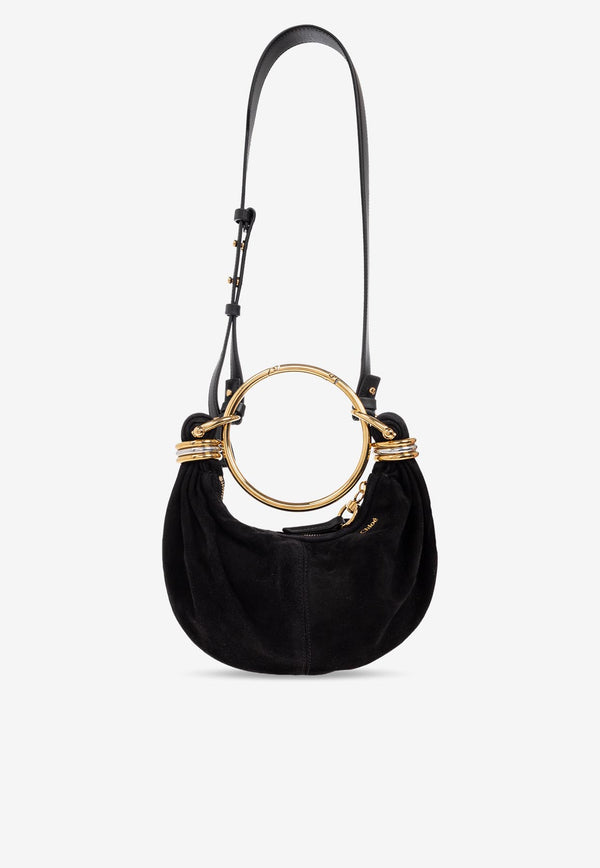 Chloè Mini Bracelet Suede Hobo Bag CH25US623 P57-001