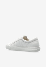 Domino Leather Low-Top Sneakers