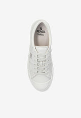 Domino Leather Low-Top Sneakers