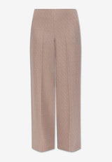Fendi Wool Trousers Pink FR6629 AQ3R-F1SA0