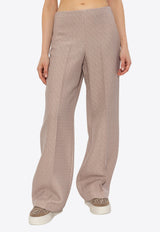 Fendi Wool Trousers Pink FR6629 AQ3R-F1SA0