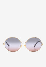 Chloé Aly Round Sunglasses Multicolor CH0281S 0-004