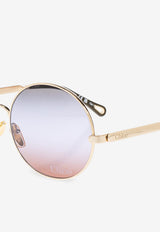 Chloé Aly Round Sunglasses Multicolor CH0281S 0-004