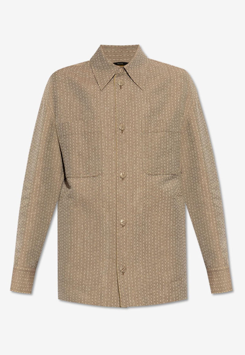 Fendi Go-To Jacquard Stitching Jacket FW1307 AU6P-F1RXP