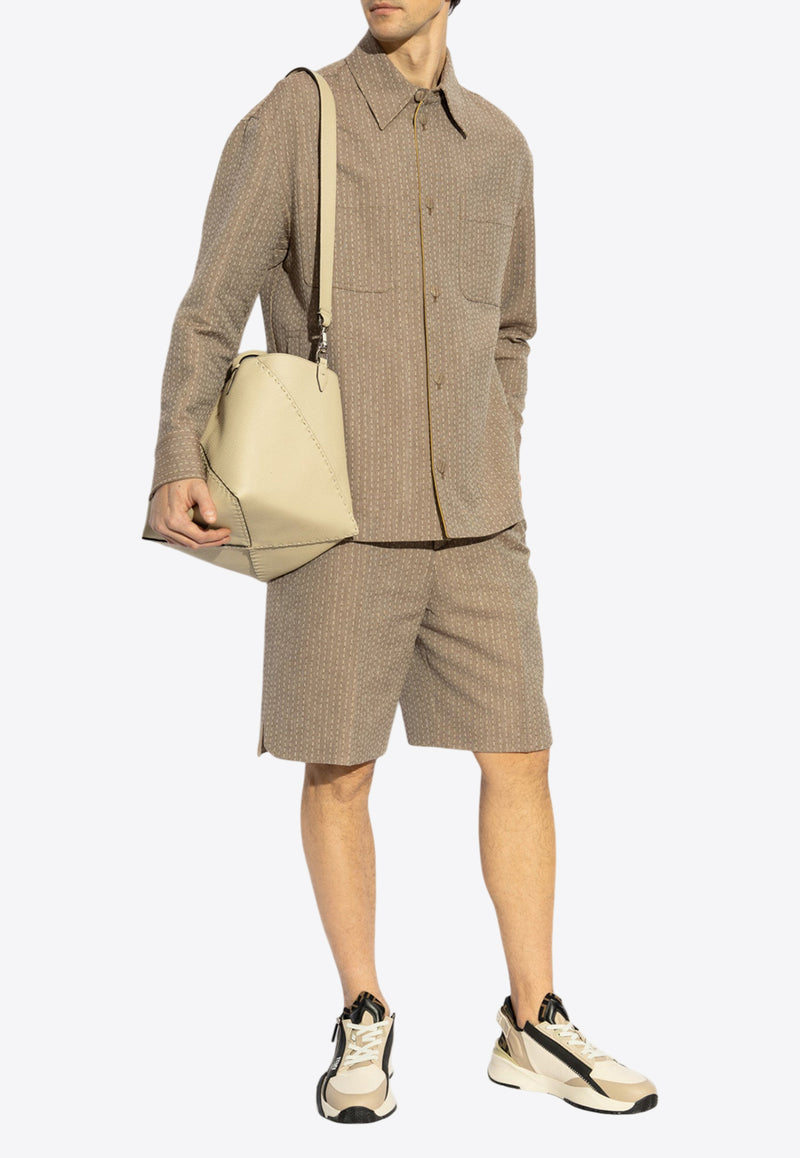 Fendi Go-To Jacquard Stitching Jacket FW1307 AU6P-F1RXP