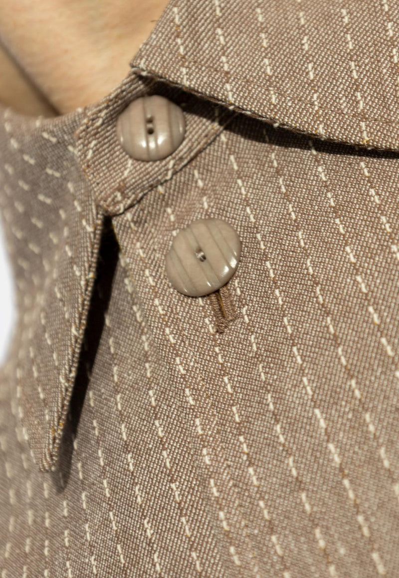 Fendi Go-To Jacquard Stitching Jacket FW1307 AU6P-F1RXP