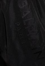 شورت سباحة بشعار نصي