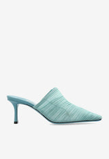 كعب لوتا 65 مفتوح من الخلف من نسيج التول المزموم