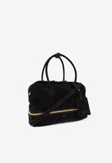 Moschino Suede handbag Black MC4120PP1M OF1-00A
