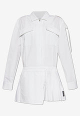 Savana Poplin Mini Shirt Dress