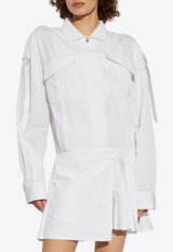 Savana Poplin Mini Shirt Dress