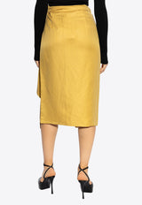 Max Mara Skirt Tequila Yellow TEQUILA 2511101032-006