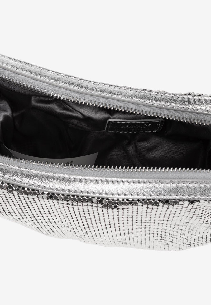 Versace Mini Metal Mesh Shoulder Bag 1019866 1A14422-1E01P