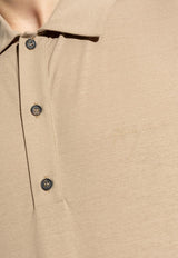 تي شيرت بولو بشعار الماركة