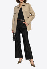 جاكيت بحزام