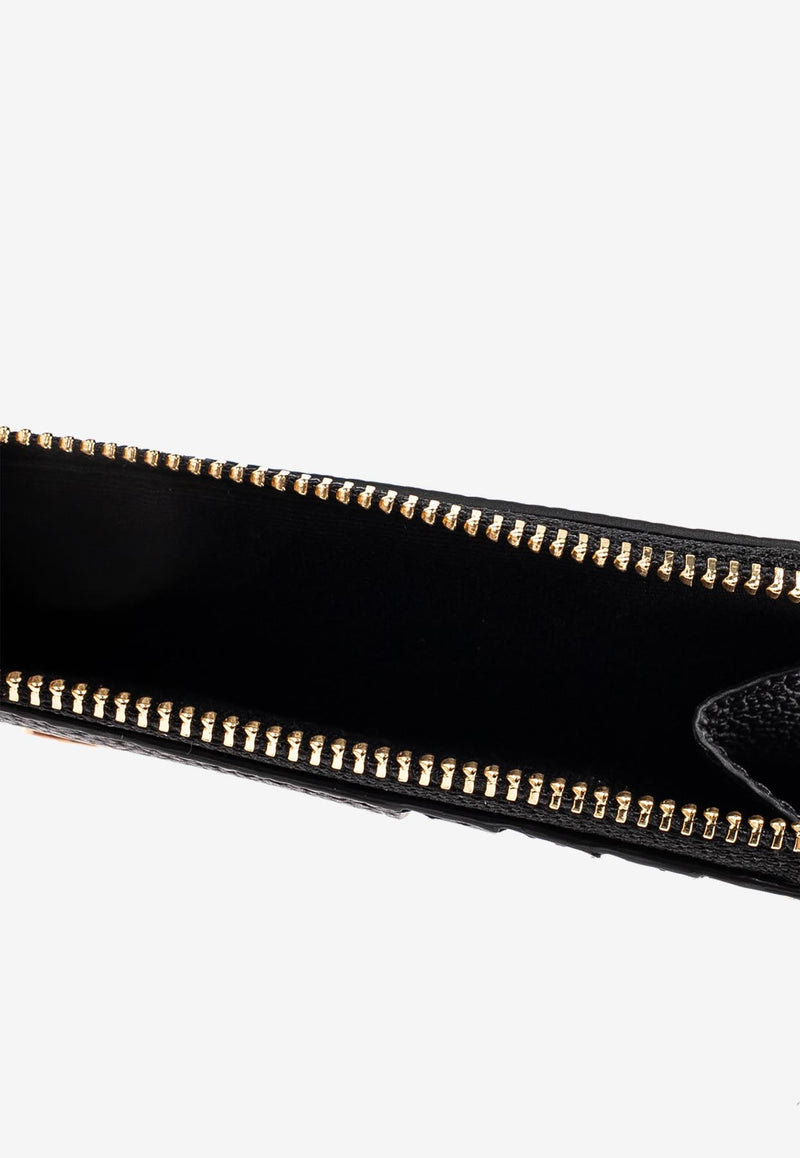 Tory Burch Robinson Pebbled Leather Zip Cardholder 165006 0-001