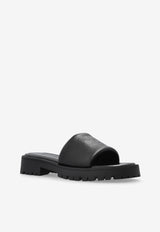 Lug Sole Leather Sandals