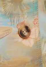 قميص إيلومنيت واسع قصير الأكمام