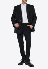 Alexander Mcqueen T-bar Harness Long-Sleeved Shirt 828259 QNAAX-9000