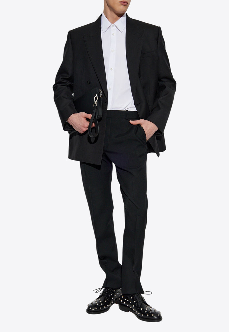 Alexander Mcqueen T-bar Harness Long-Sleeved Shirt 828259 QNAAX-9000