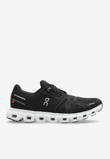 On Running Cloud 6 Low-Top Sneakers Black 3WF1006 0-0299 BLACK WHITE