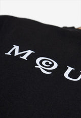 Alexander Mcqueen Logo Print Crewneck T-shirt 828420 QTADD-0520