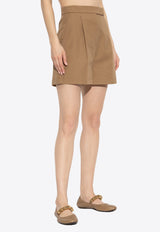 Max Mara Pleated shorts Brown AMBURGO1234 2511141043-010