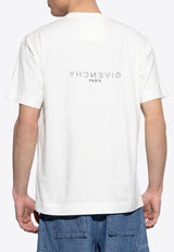 Givenchy Logo Print Crewneck T-shirt White BM71M G3YQJ-130