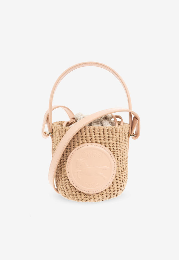 Chloè Mini Horse Medal Woven Basket Bag CH25US593 O82-6I0