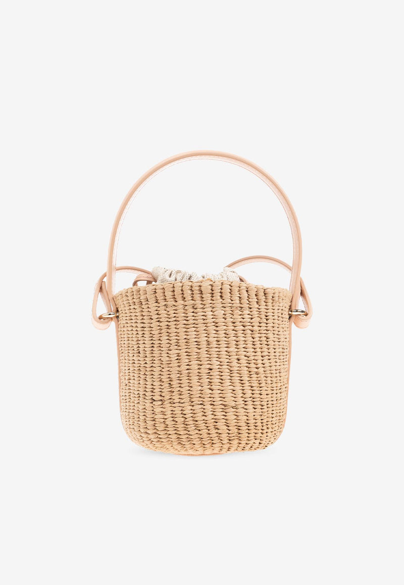 Chloè Mini Horse Medal Woven Basket Bag CH25US593 O82-6I0