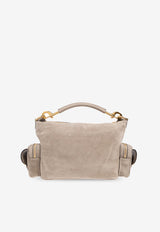 Medium Suede Camera Bag