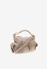 Medium Suede Camera Bag