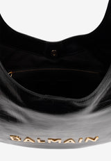 Balmain Large 1945 Crinkled Leather Tote Bag EN0BT929 LETF-0PA