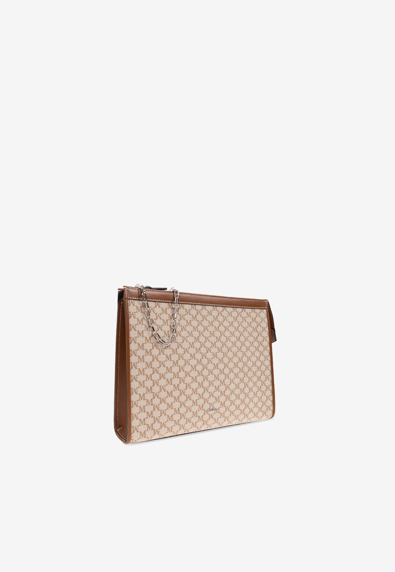 Max Mara Medium Jacquard Pouch Bag MMTROUSSEM 2514711012-001