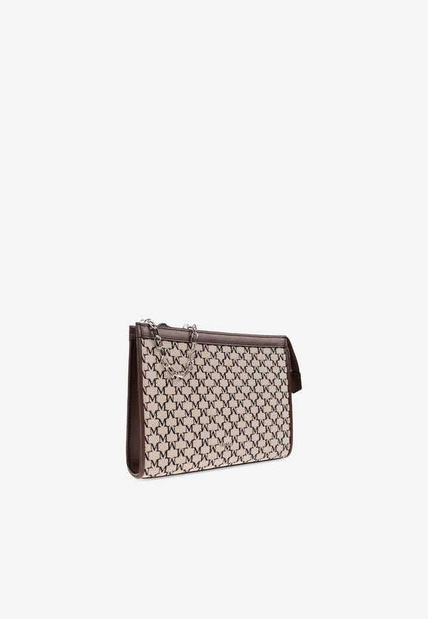 Max Mara Small Jacquard Monogram Pouch Bag MMTROUSSES 2514711022-003