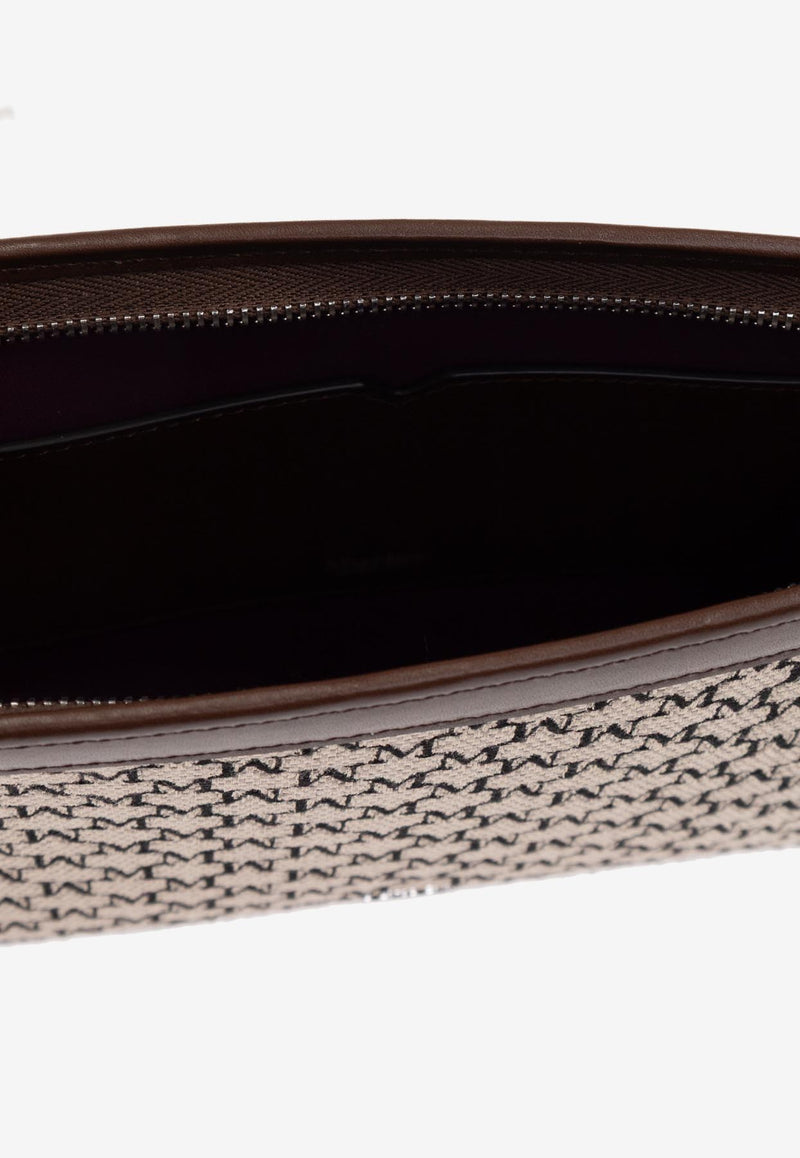 Max Mara Small Jacquard Monogram Pouch Bag MMTROUSSES 2514711022-003