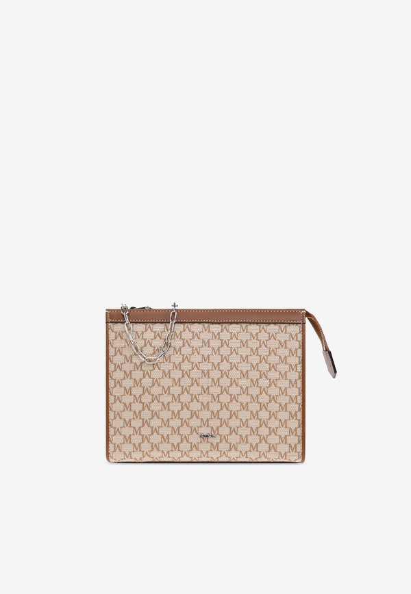 Max Mara Small Monogram Jacquard Pouch Bag MMTROUSSES 2514711022-001