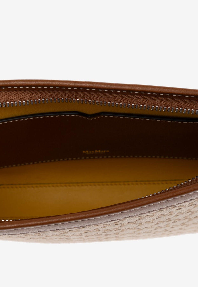 Max Mara Small Monogram Jacquard Pouch Bag MMTROUSSES 2514711022-001