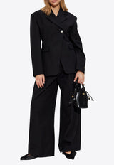 Mid-Rise Wide-Leg Pants
