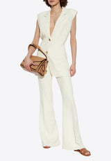Etro High-Rise Flared Pants White WREA0011 99TUDJ1-W0275