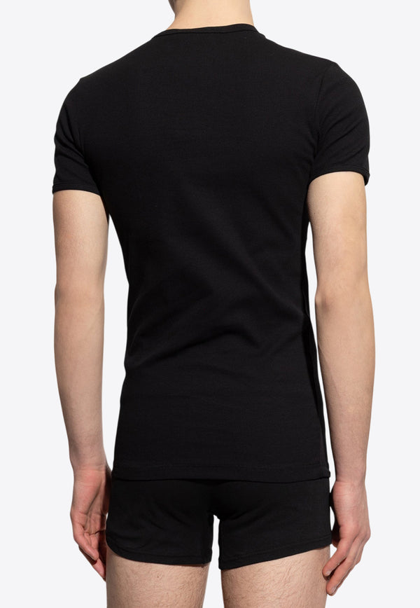 Versace Embroidered Logo Under Shirt 1019678 1A09410-1B000