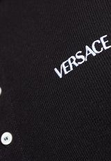 Versace Embroidered Logo Under Shirt 1019678 1A09410-1B000