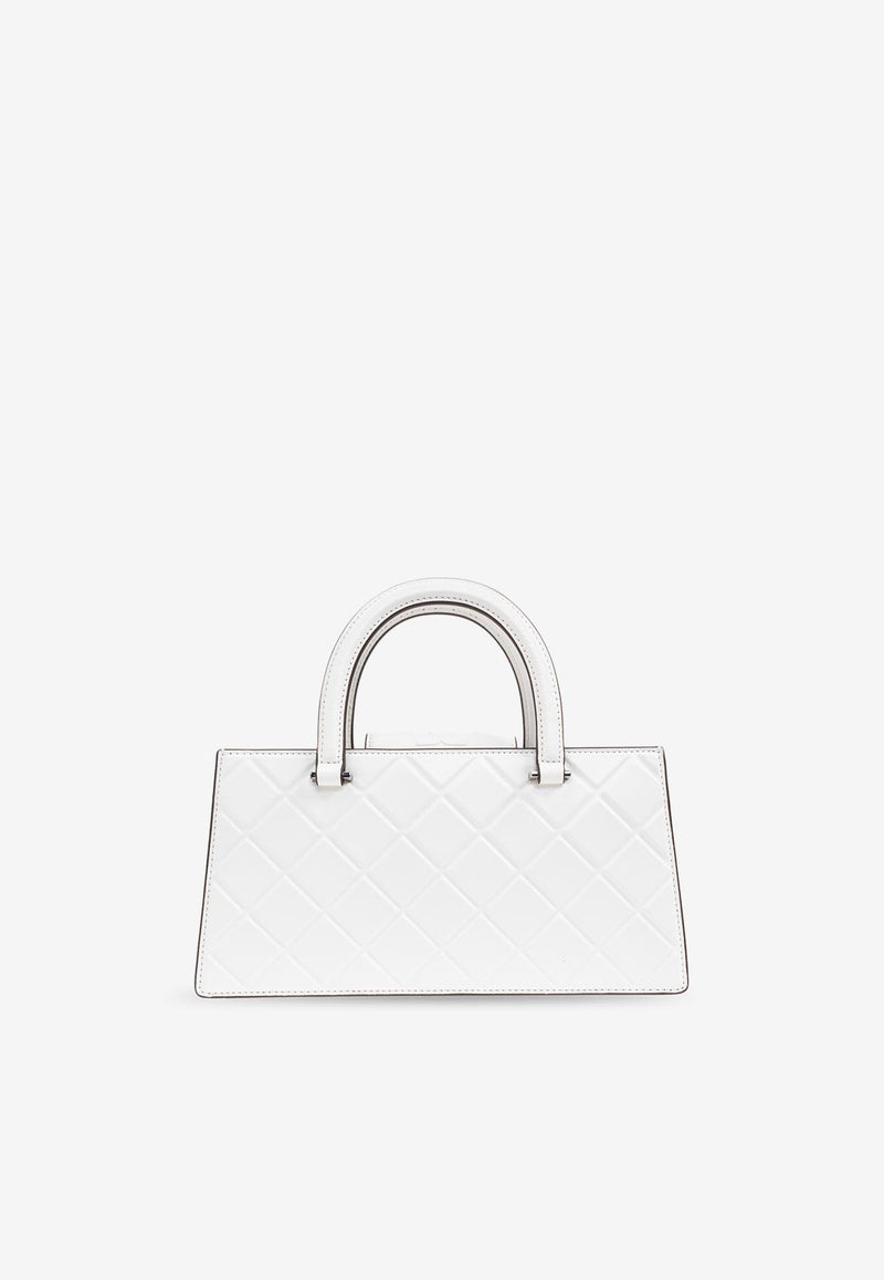 Tory Burch Fleming East-West Leather Tote Bag 164763 0-100