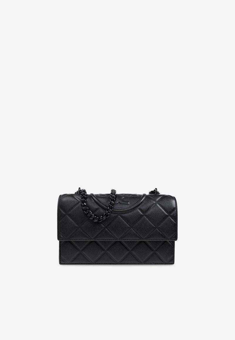 Tory Burch Small Fleming Quilted Leather Shoulder Bag 167773 0-001