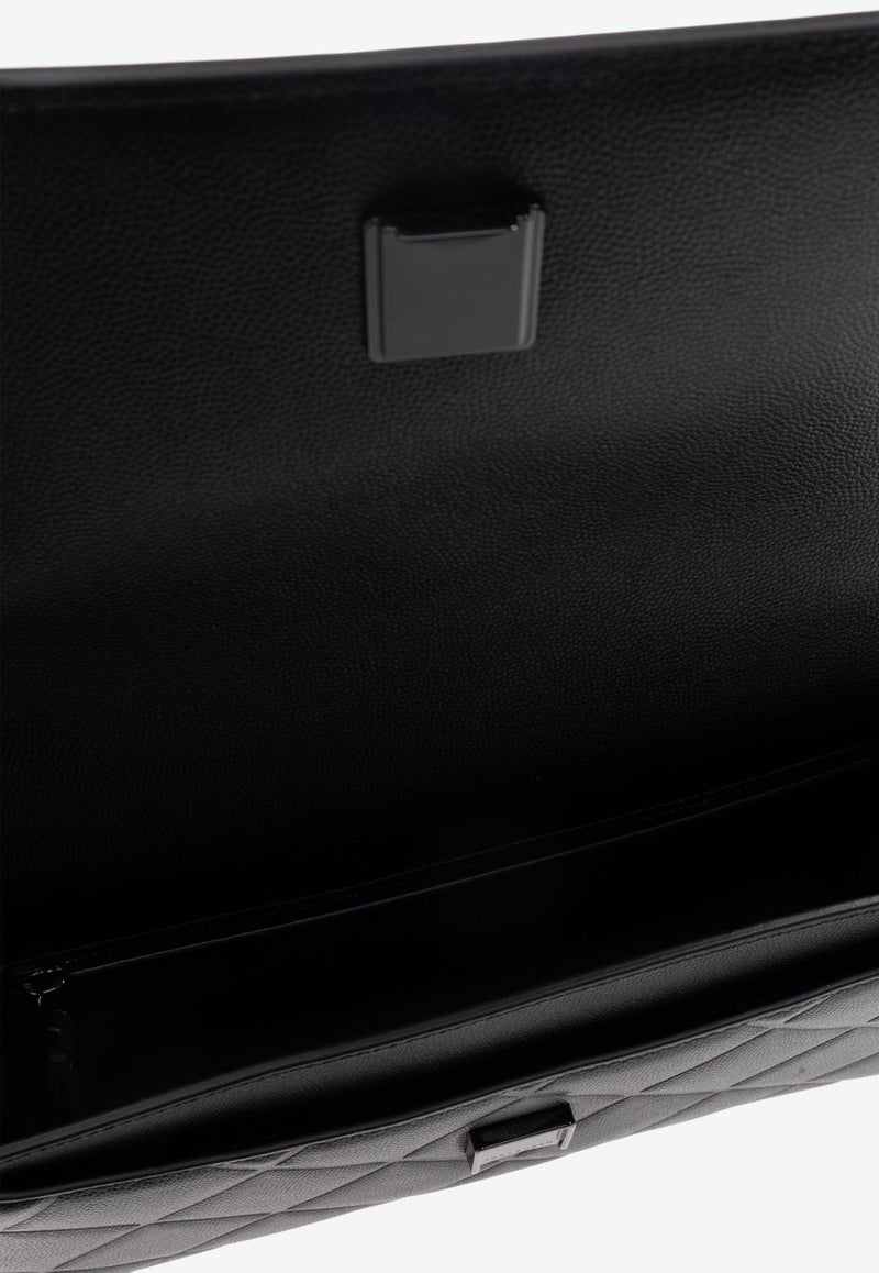 Tory Burch Fleming Quilted Leather Convertible Shoulder Bag 169791 0-001