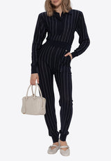 بنطال مُقلّم من الصوف